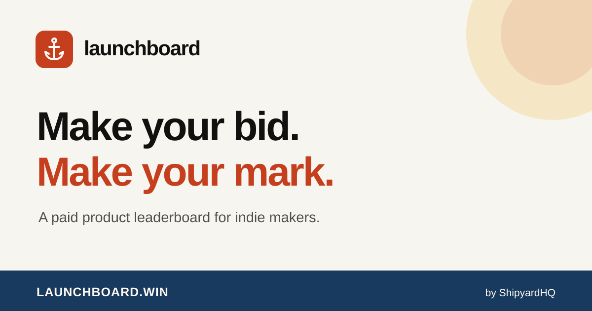 I cloned outbid.lol. There, I said it.